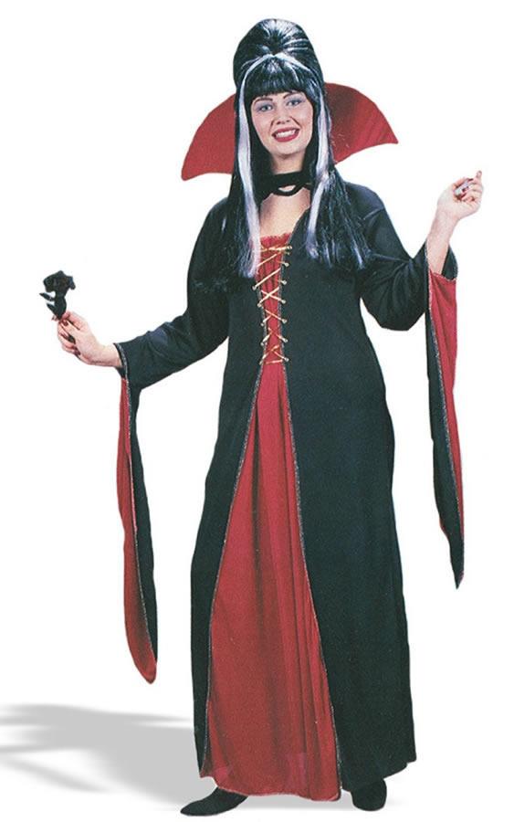 Elegant Victorian Vampiress Full Figuire Adult Costume