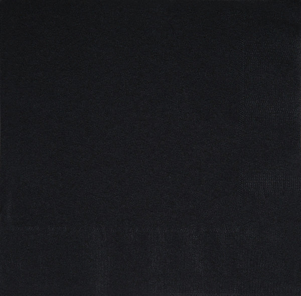 Black Lunch Napkins 40ct