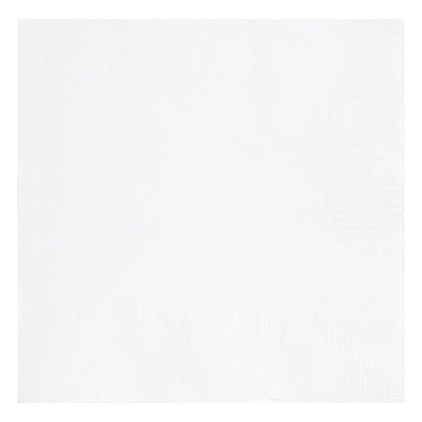 White Luncheon Napkins 40ct