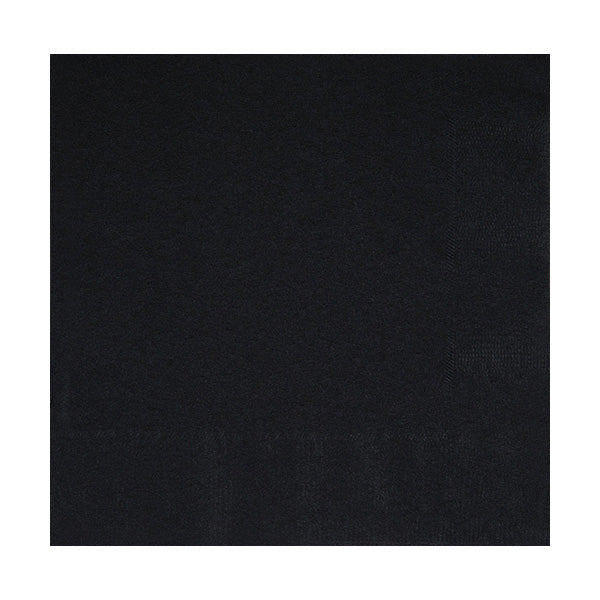 Black Beverage Napkins 100ct