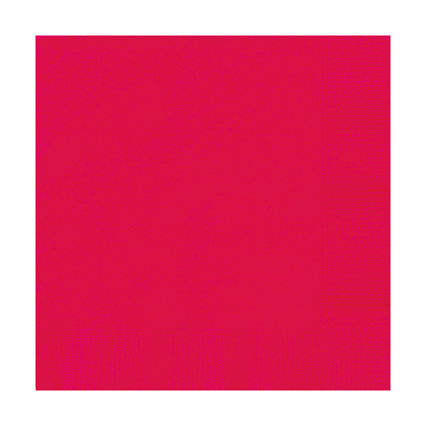 Red Beverage Napkins 100ct