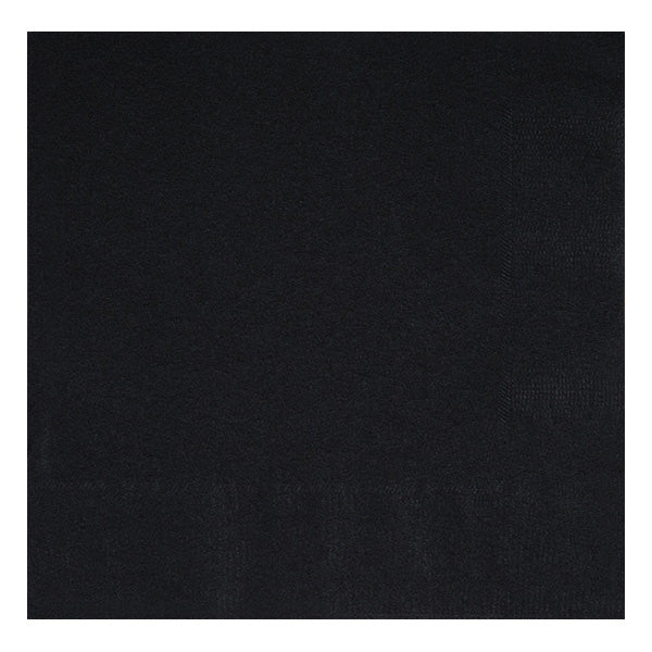 Black Big Pack Luncheon Napkins 100ct
