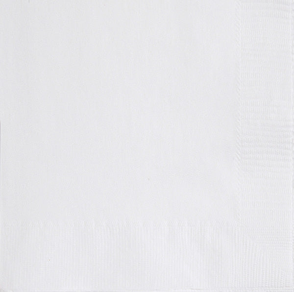 White Big Pack Lunch Napkins 100ct