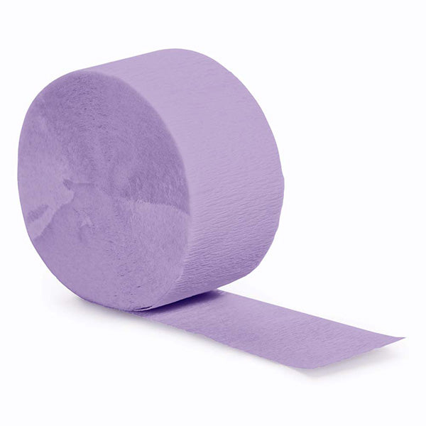 Crepe Streamer 81' Luscious Lavender
