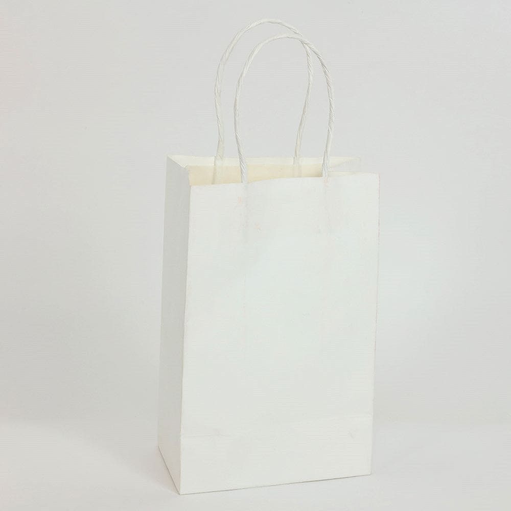 Paper Tote Bag White 10ct