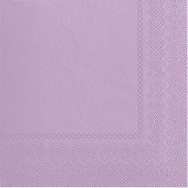 2-Ply Lunch Napkins Lavender 50ct