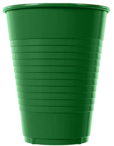 Emerald Green 12oz Plastic Cups 50ct