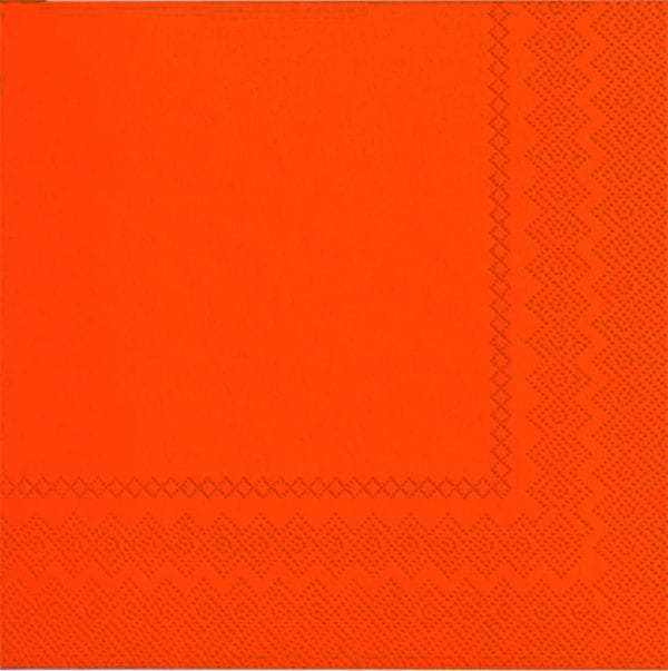 2-Ply Lunch Napkins Orange 50ct