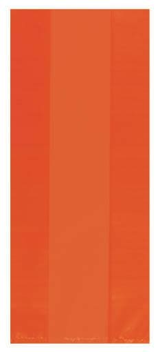 Orange Peel Small Cello Treat Bags