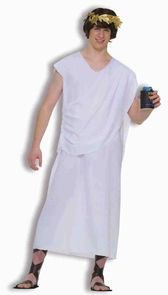 Greek Roman Toga Teen Costume - Main Image