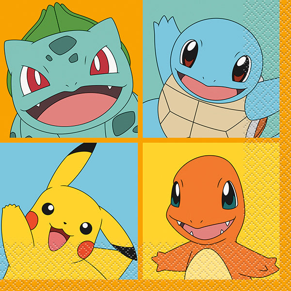 Pokemon Luncheon Napkins 16ct