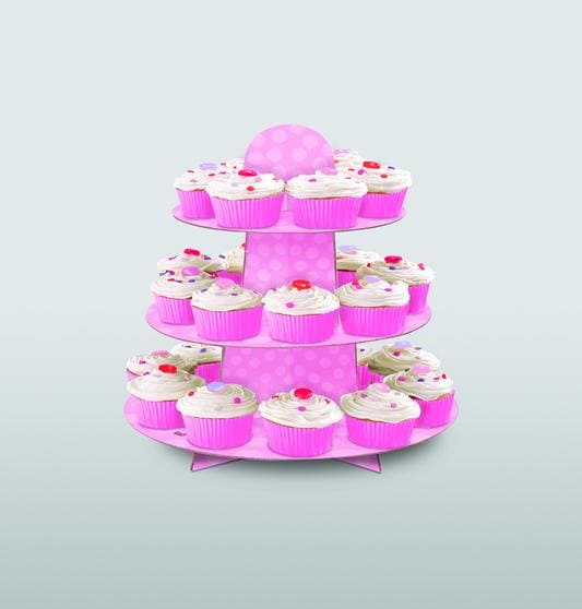 Pink Cupcake Stand