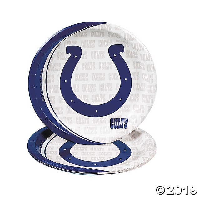 Indianapolis Colts Dinner Plate 8 Count