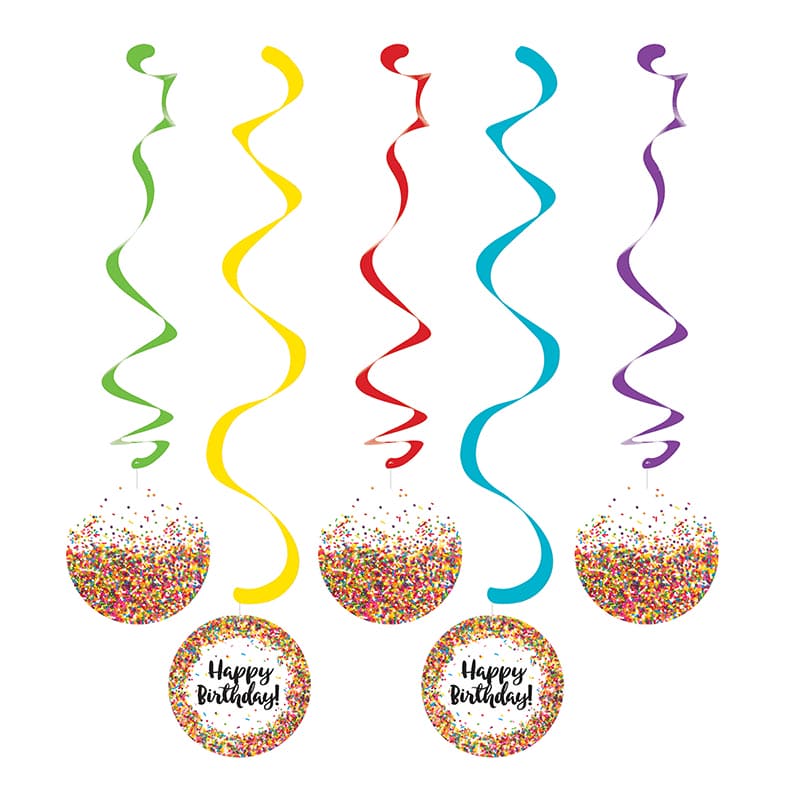 Sprinkles Dizzy Danglers 5ct