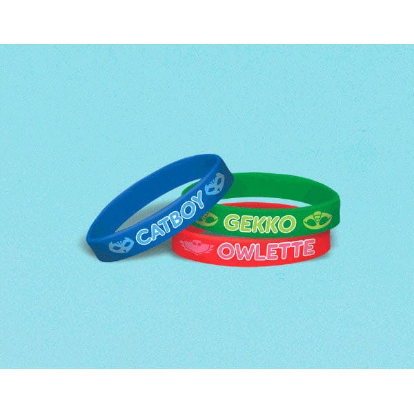 PJ Masks Rubber Bracelet Favors