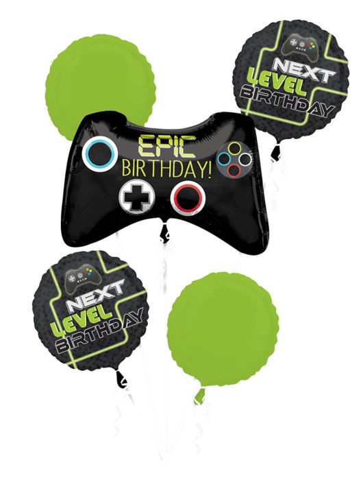 Level Up Birthday Balloon Bouquet