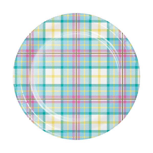 Storybook Easter 7in Round Luncheon Paper Plates