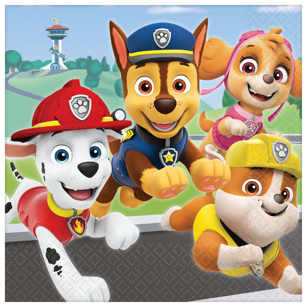 Paw Patrol Adventures Luncheon Napkins 16ct