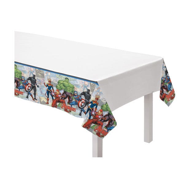 Marvel Avengers Powers Unite 54 x 96in Plastic Table Cover