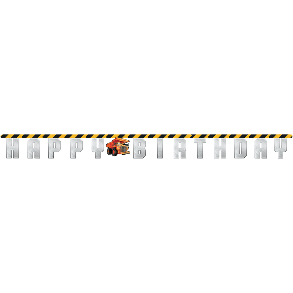 Big Dig Jointed 7in x 10ft Banner