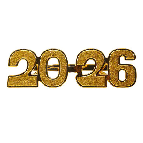 2026 Metallic Gold Glasses
