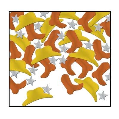 Western Icons Foil Confetti Mix