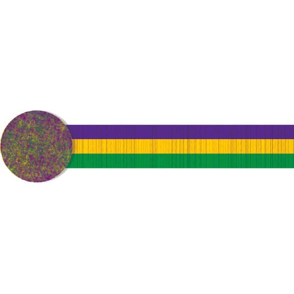 Mardi Gras Crepe Streamer