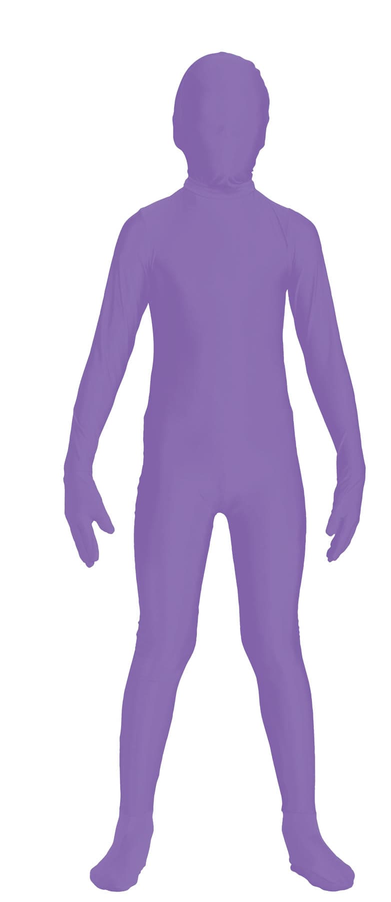 Invisible Neon Purple Teen Costume