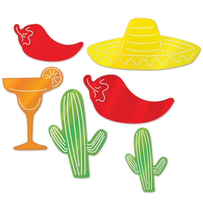 Fiesta Foil Cutouts