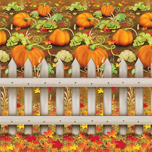 Pumpkin Patch Backdrop 4' x 30'