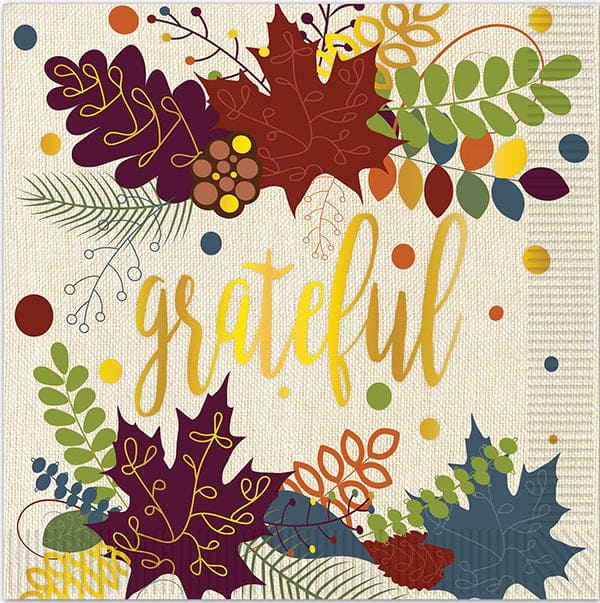Friendsgiving Luncheon Napkins 16 Ct