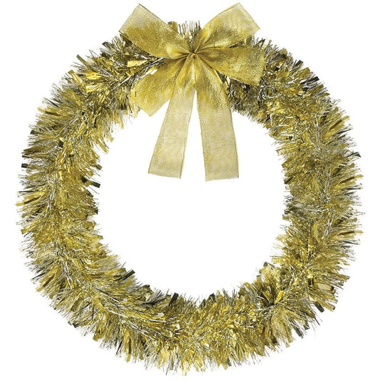 Medium Wreath - Silver/ Gold 16in