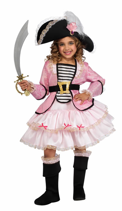 pirate party dress Girls' Pirate Costume Set, Pirate Princess Outfit With Accessories, Suitable For Children's Halloween Carnival Role Play And Birthday Party