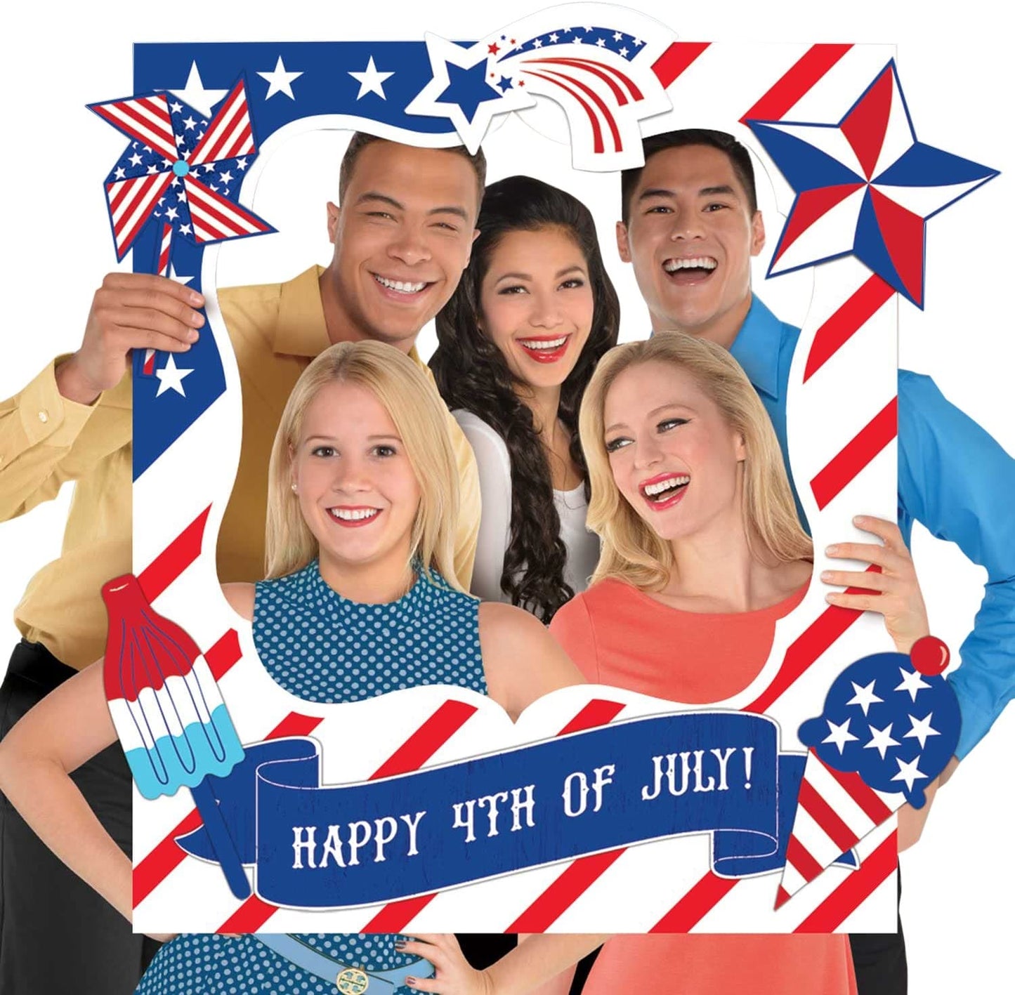 Patriotic Customizable Giant Photo Frame