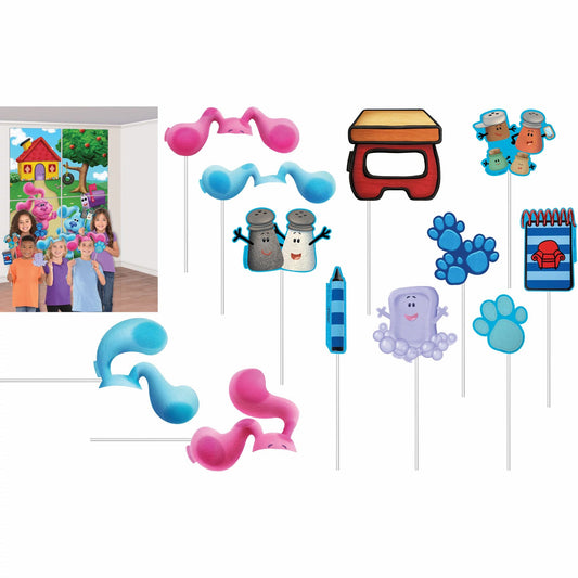Nickelodeon Blue's Clues You Scene Setters with Props 16ct