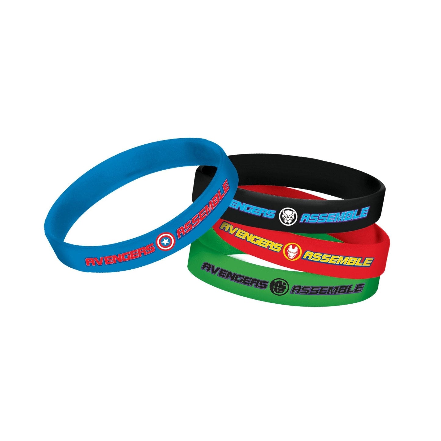 Marvel Avengers Powers Unite Rubber Bracelets