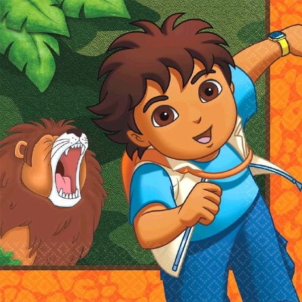 Diego Biggest Rescue Luncheon Napkins