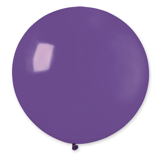 31" Giant Latex Balloon Purple