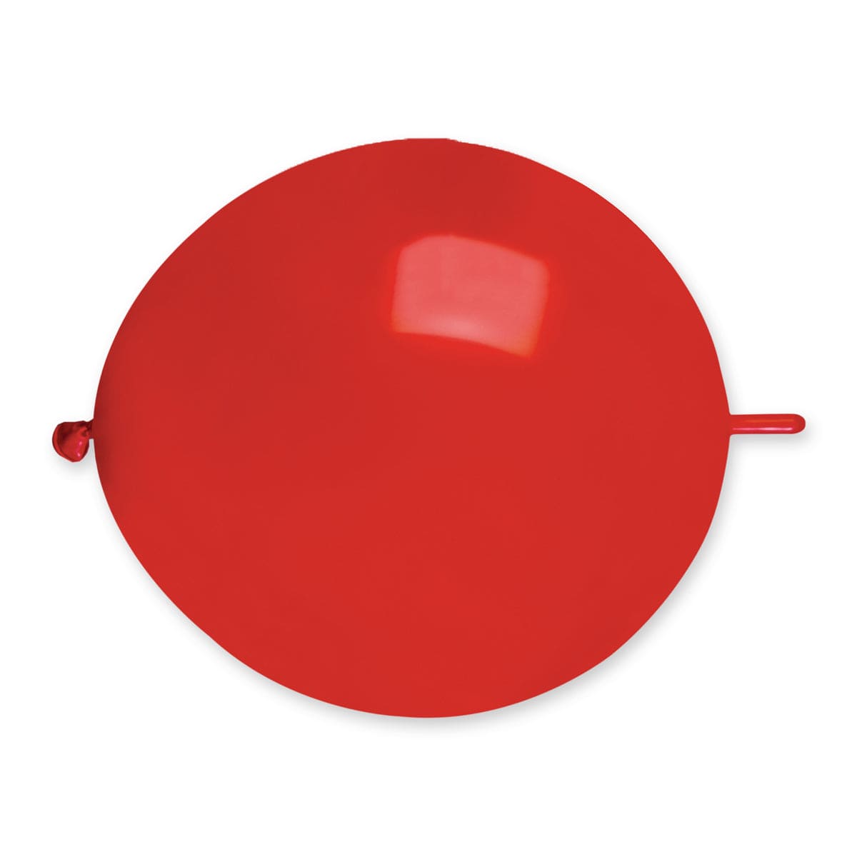 13" Latex Linking Balloon Red 50 ct