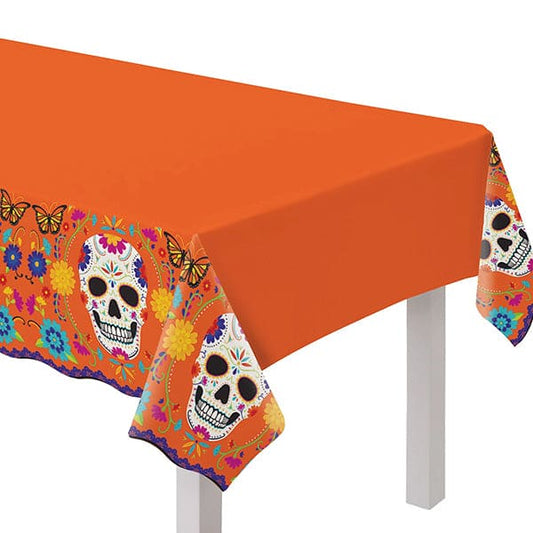 Dia De Los Muertos 54 x 102in Plastic Table Cover