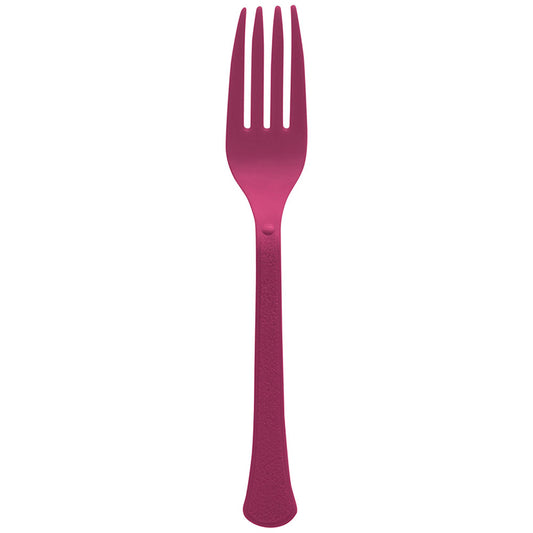 Boxed, Heavy Weight Forks - Berry