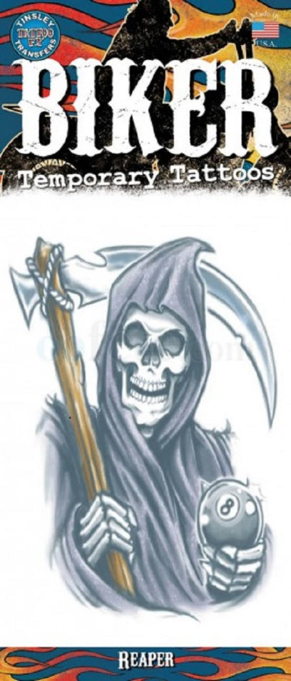 Biker Tattoo Reaper