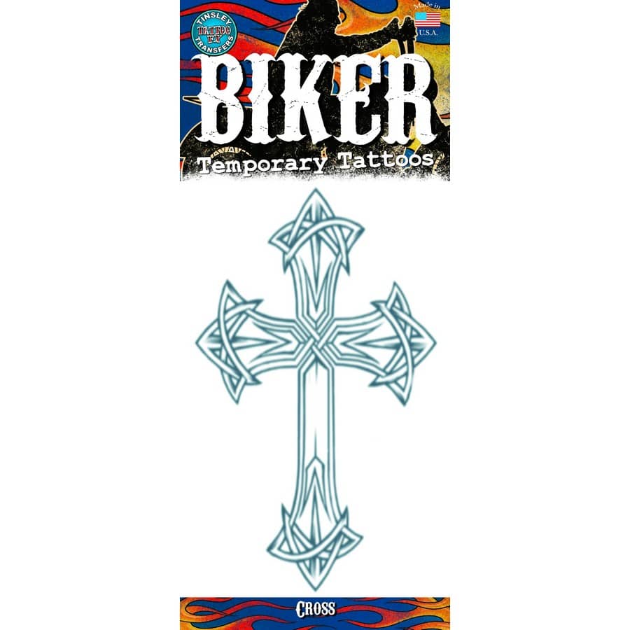 Biker Tattoo Biker Cross
