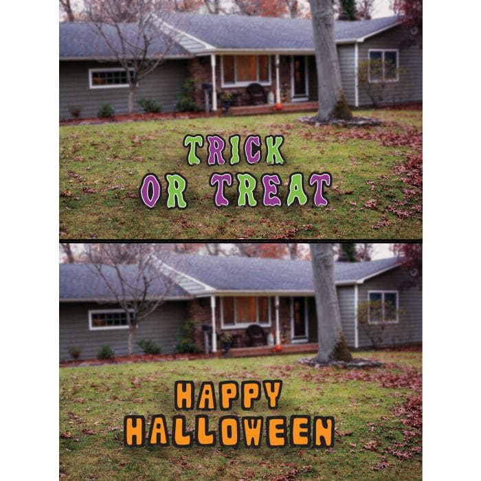 Halloween Yard Decor