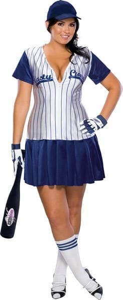 Nasty Curves Baseball Adult Costume