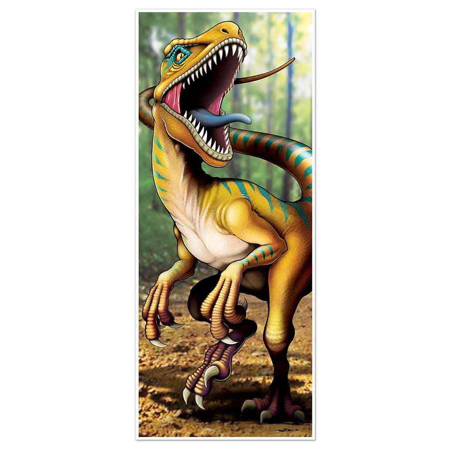Dinosaur Door Cover 30in x 70in