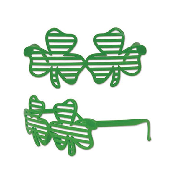 Shamrock Shutter Glasses