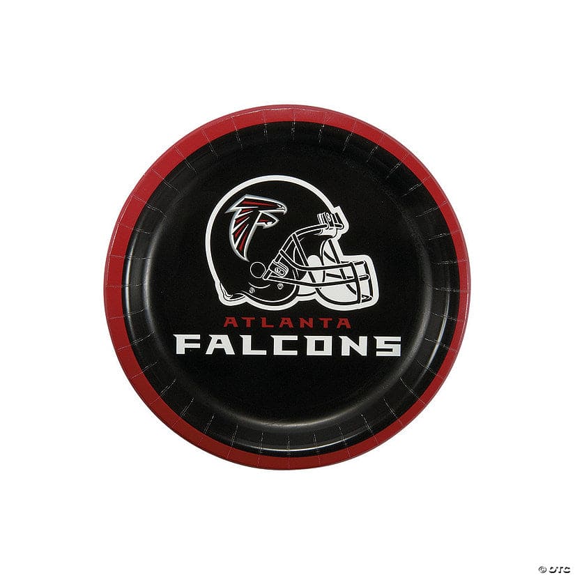 Atlanta Falcons Luncheon Desert Plate 8 count