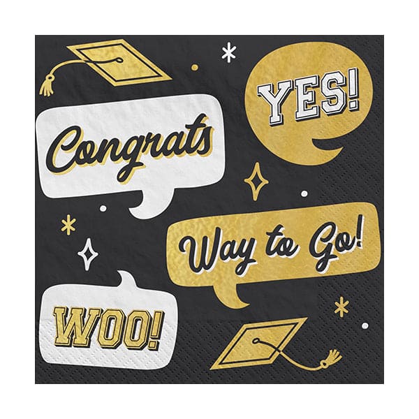 The Best Is Yet To Come Beverage Napkins 16ct