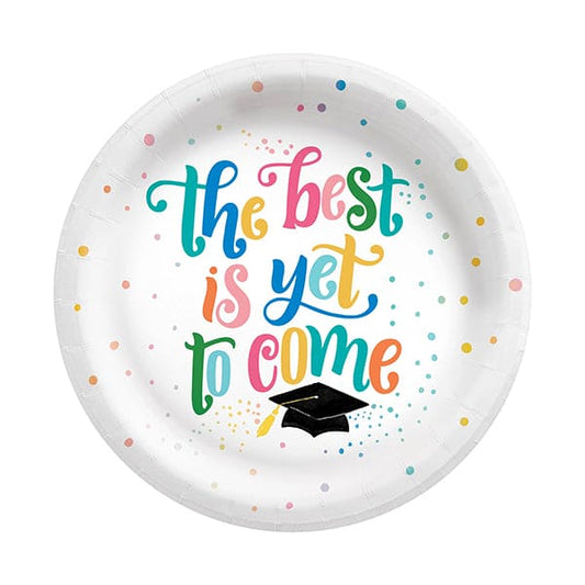 Follow Your Dreams 7in Round Luncheon Paper Plates 20 Ct